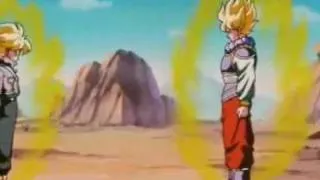 Goku contro Trunks del futuro italiano