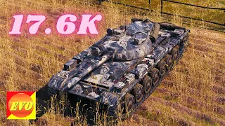 T-100 LT  17.6K Spot Damage World of Tanks Replays