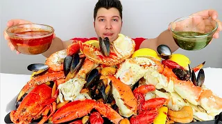 Bloves Sauce VS Sas-Asmr Sauce Seafood Boil • MUKBANG