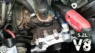 WATER PUMP & BYPASS HOSE REPLACEMENT (1993-'98 JEEP GRAND CHEROKEE)
