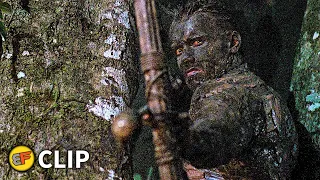 Dutch vs Predator - Full Fight Scene (Part 1) | Predator (1987) Movie Clip HD 4K