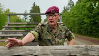 Grußwort und Danksagung von Brigadegeneral Meyer (Kdr KSK) an das Laufteam Bundeswehr & Reservisten