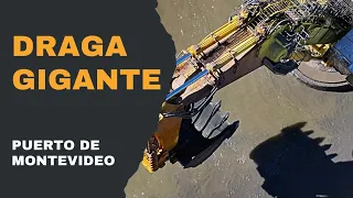 Dragado puerto de Montevideo(4K)*©Vista Aérea Uy📲092770808