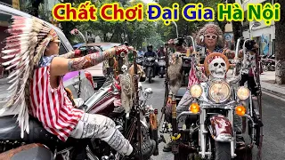 Ngất Ngây Thấy Đại Gia Hà Nội Chạy Xe Harley Davidson Dạo Quanh Phố Cổ Hồ Gươm