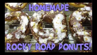 How to Make Rocky Road Donuts! (National Donut Day!)