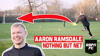 NOTHING BUT NET! Arsenal's Aaron Ramsdale vs. ESPN 🏆 | ESPN FC
