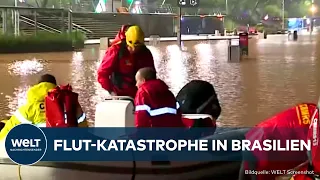 BRASILIEN: "Beispiellose Katastrophe!" Schlimmstes Hochwasser seit 80 Jahren – Mindestens 39 Tote!