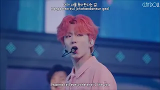 MONSTA X - Because of You [Han + Rom + Eng sub] Lyrics