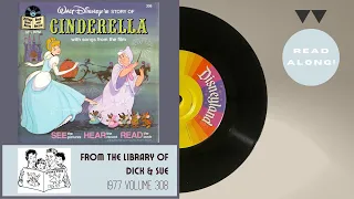 Cinderella (1977) | Disneyland Little Long-Playing Record 308 | Read-Along Vinyl Record