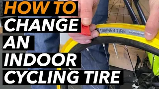 How To Change an Indoor Cycling Tire & Maintenance