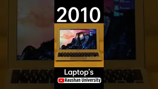 Evolution of Laptop from 1990 to 2020 #shorts #viral  #evolution #laptop