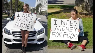 Rich Girl vs Poor Girl (Social Experiment)