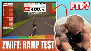 Zwift FTP Ramp Test - After 8 weeks OFF?