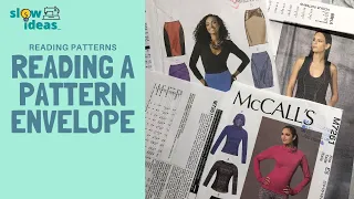 How to Read a Sewing Pattern - The Envelope