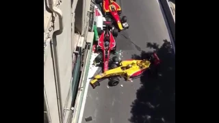 NEW! - Formula 1 Crash Baku Azerbaijan 2017 Авария на гонке Формулы 1  в Баку