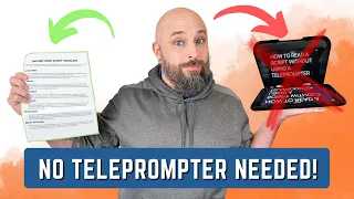 How to Read a Script Without a Teleprompter