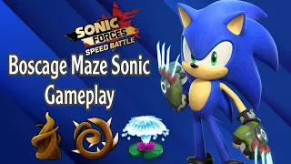 Sonic Forces Speed Battle - Boscage Maze Sonic Max - Gameplay sonic prime