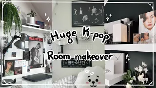 Trying to turn my room into an aesthetic Kpop room ✨ Room makeover