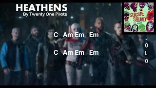 Heathens - Twenty One Pilots ( Lyric and Chord )