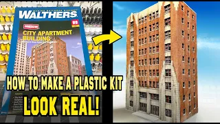Building a plastic structure kit from Walthers!