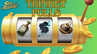 300!! Conch shell pulls on Trinkets [Was I lucky? ]Sea Of Conquest