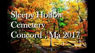 Sleepy Hollow Cemetery , Concord Ma