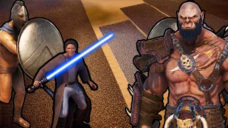 20,000,000 ORC WARRIORS vs 60,000 JEDI KNIGHTS + 200,000 SPARTANS | UEBS 2