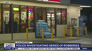 Police investigate string of robberies in King County | FOX 13 Seattle