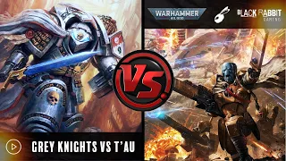 Grey Knights vs Tau Empire Warhammer 40k 9th Edition Battle Report