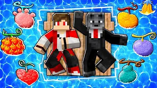 PESCANDO as NOVAS DEVIL FRUITS de ONE PIECE LENDÁRIAS no MINECRAFT