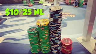 Taking a SHOT at $10/25 No Limit!! // Poker Vlog #18