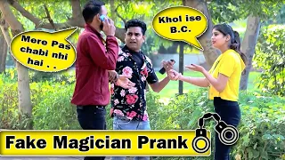 Fake Magician Prank on Cute Girls | Bhasad News | Pranks in India 2020