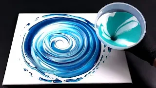 Pour Paint with funnel -perfect for fluid painting beginners!