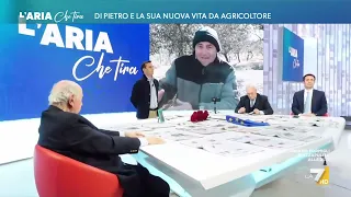 Antonio Di Pietro: "Non confondiamo l'agricoltore con il pensionato che invece di andare a ...