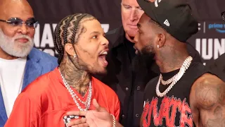 Gervonta Davis and Frank Martin have FIRED UP and AWKWARD final face off!