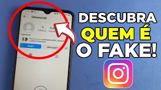 COMO DESCOBRIR DONO DE PERFIL FAKE NO INSTAGRAM