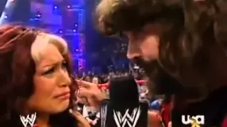 Melina, Mick Foley & Vince McMahon Segment