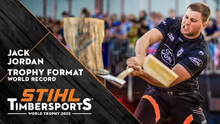 Trophy Format World Record // STIHL TIMBERSPORTS® World Trophy 2023