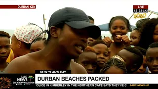 New Year's Day | Revellers flock to Durban beaches