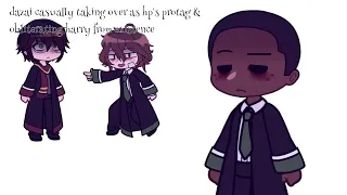 dazai erasing harry from his own series (magic and mystery sh'tpost) ⸝⸝ no thumbnail