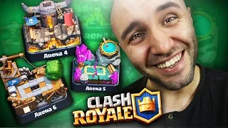 4., 5. ve 6. ARENA İÇİN EN İYİ DESTEM Clash Royale Yeni Başlayan