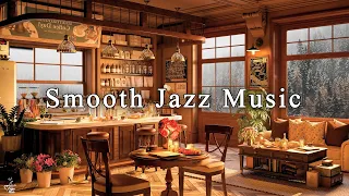 Jazz Relaxing Music & Cozy Coffee Shop Ambience ☕ Smooth Jazz Instrumental Music to Relax, Work