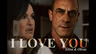 Elliot and Olivia ❤ I love you / You mean the world to me/ Law & Order SVU