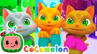 Three Little Kittens | Animal Time | CoComelon Nursery Rhymes & Kids Songs