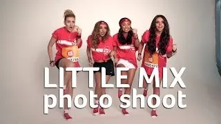 Little Mix photo shoot behind the scenes