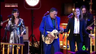 Wyoming canta 'Maneras de Vivir' junto a Amaral y Ana Belén en El Intermedio