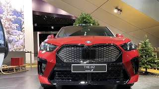 2024 BMW iX2 xDrive30 U10 in Fire Red metallic