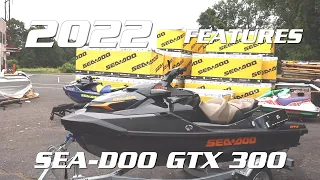 2022 Sea Doo GTX 300  with sound.  Walk around and features of this performance Sea-Doo with Bob