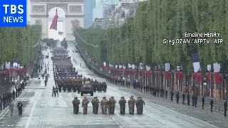 フランス革命記念日、２年ぶりの軍事パレード