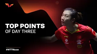 Top Points of Day Three | WTT Macao